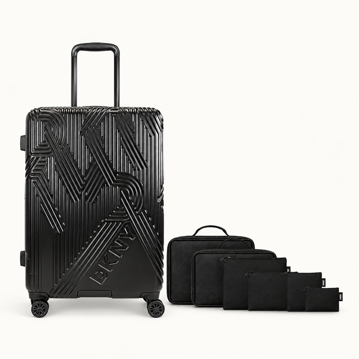 Pack Maleta Grande City Scape + Organizador 6 piezas