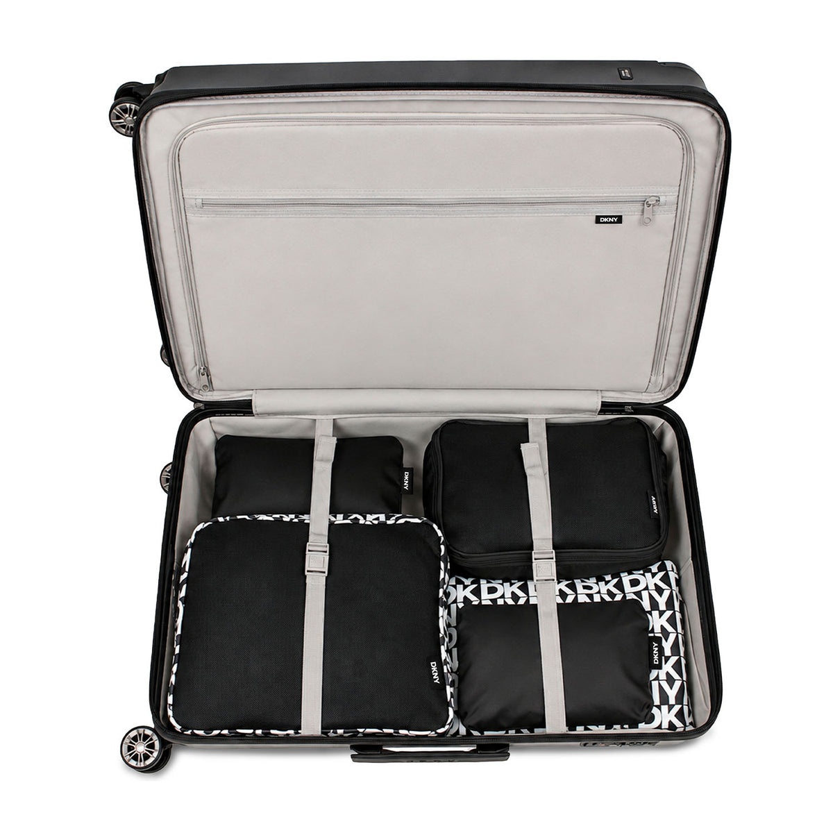 Set 6 Organizadores de Viaje Packing Cubes Metropolitan blanco