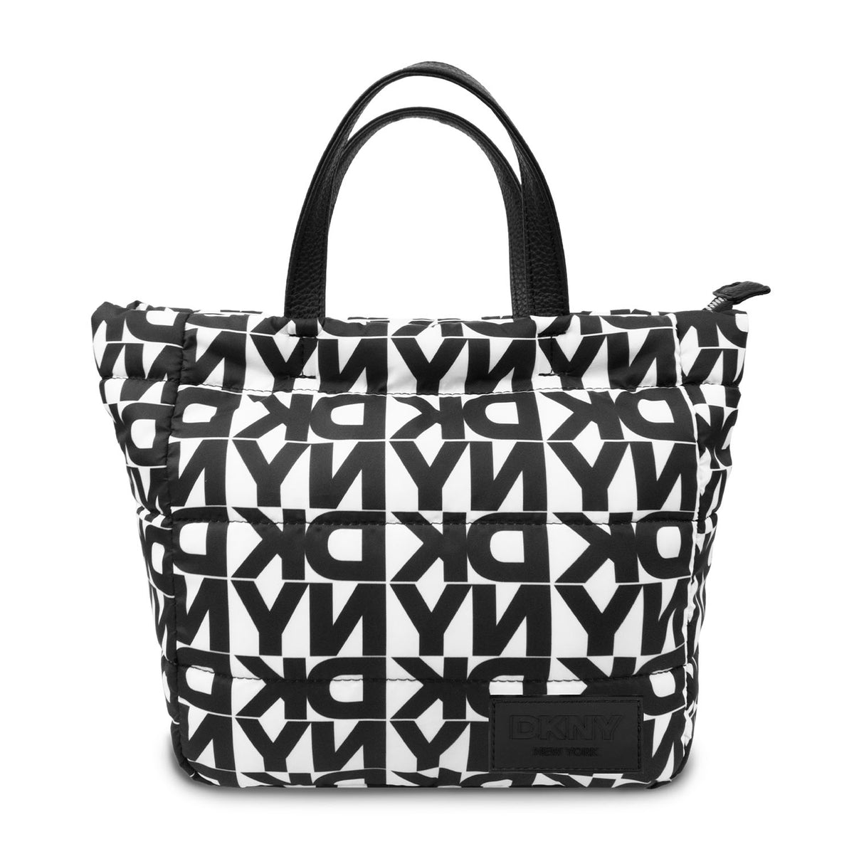 Cartera Mini Tote Signature negro