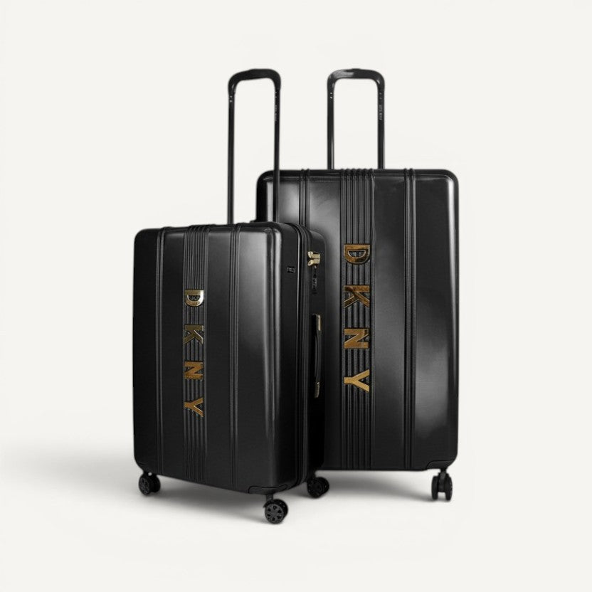 Pack 2 maletas M+L Linear negro