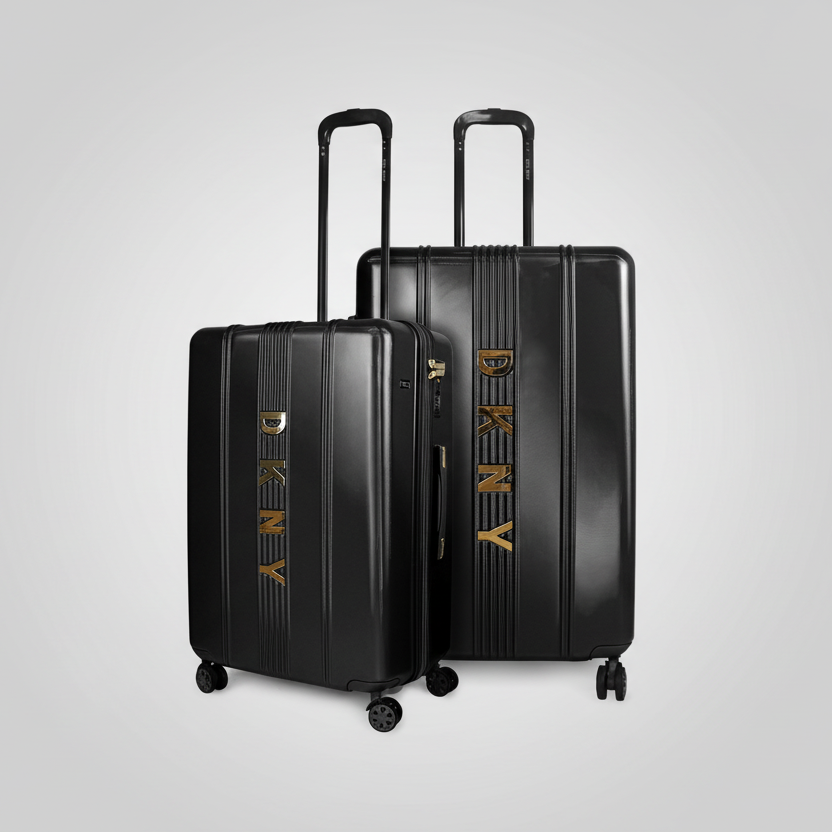 Pack 2 maletas M+L Elite negro