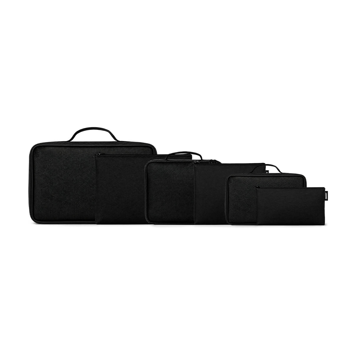 Set 6 Organizadores de Viaje Packing Cubes Metropolitan negro