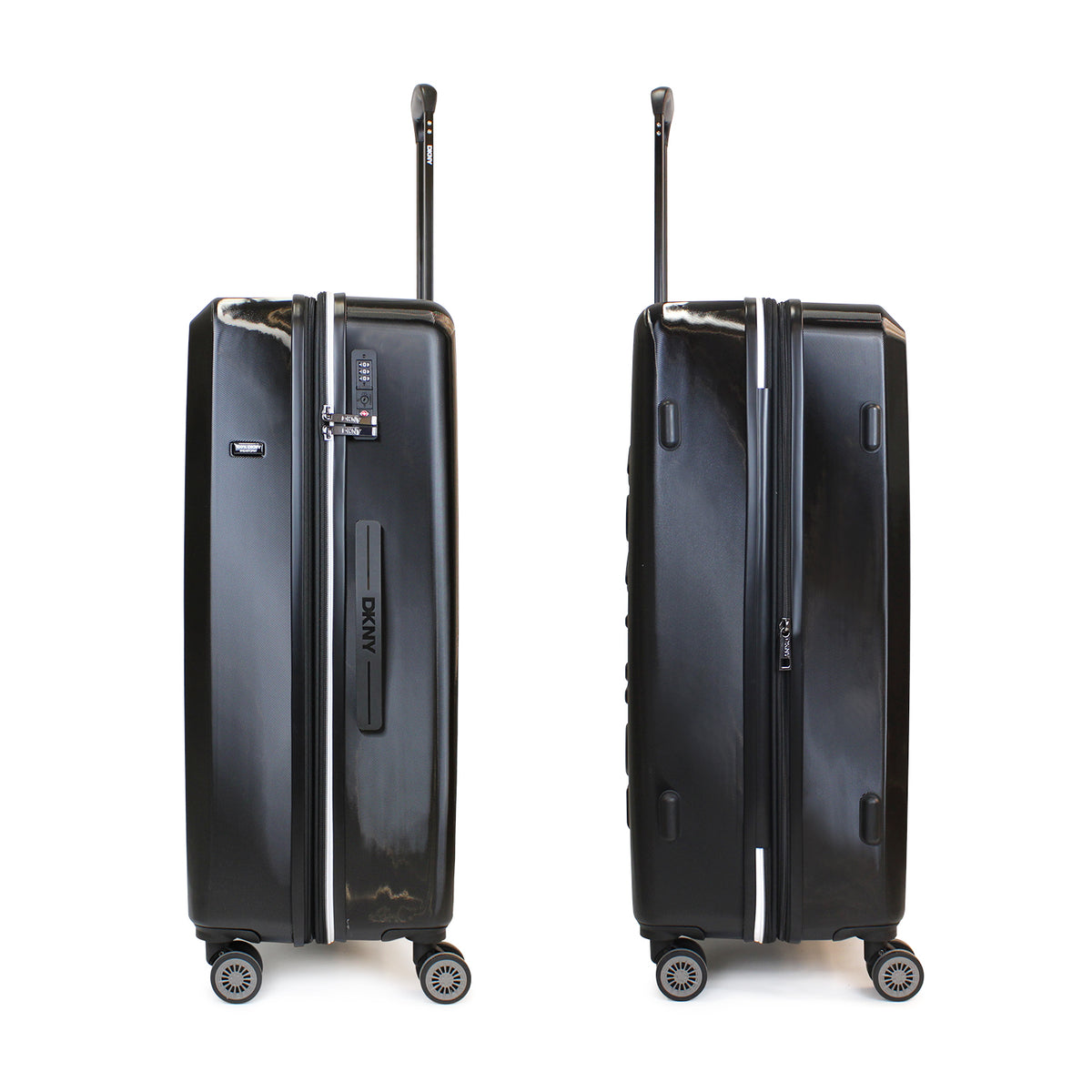 Pack Maleta Grande Soho negra + 6 organizadores DKNY