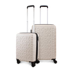 Pack 2 maletas S + M Meghan beige