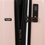 Maleta de cabina DKNY Luxe nude rosado