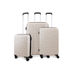 Set 3 maletas S + M + L Meghan beige
