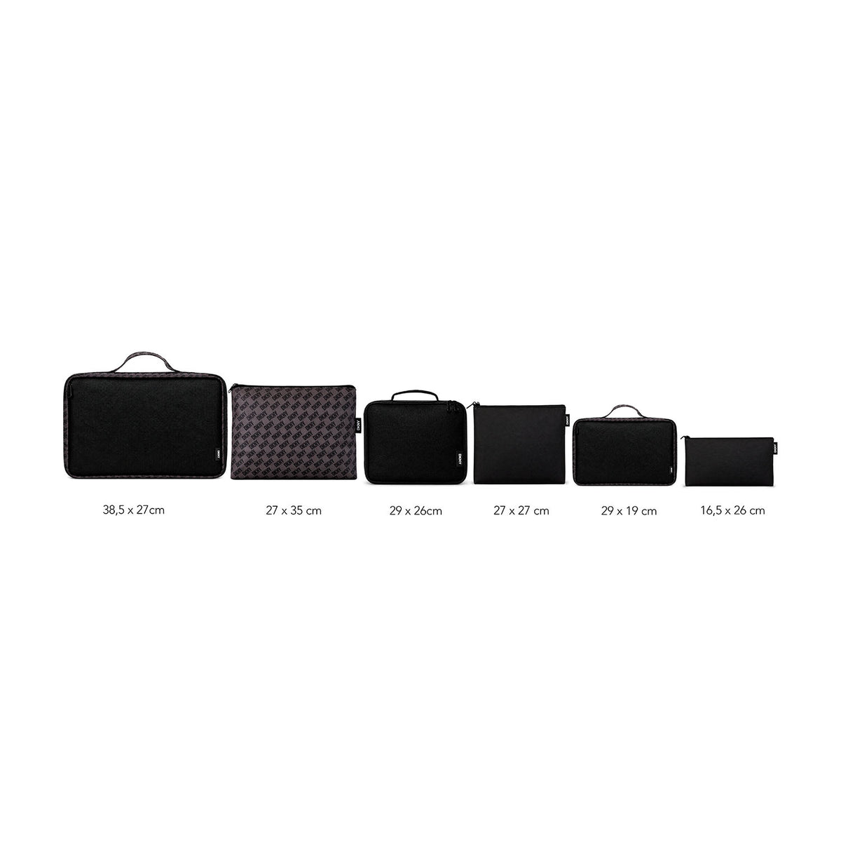 Set Maletas S+M+L Meghan beige + Almohada + Organizador beige