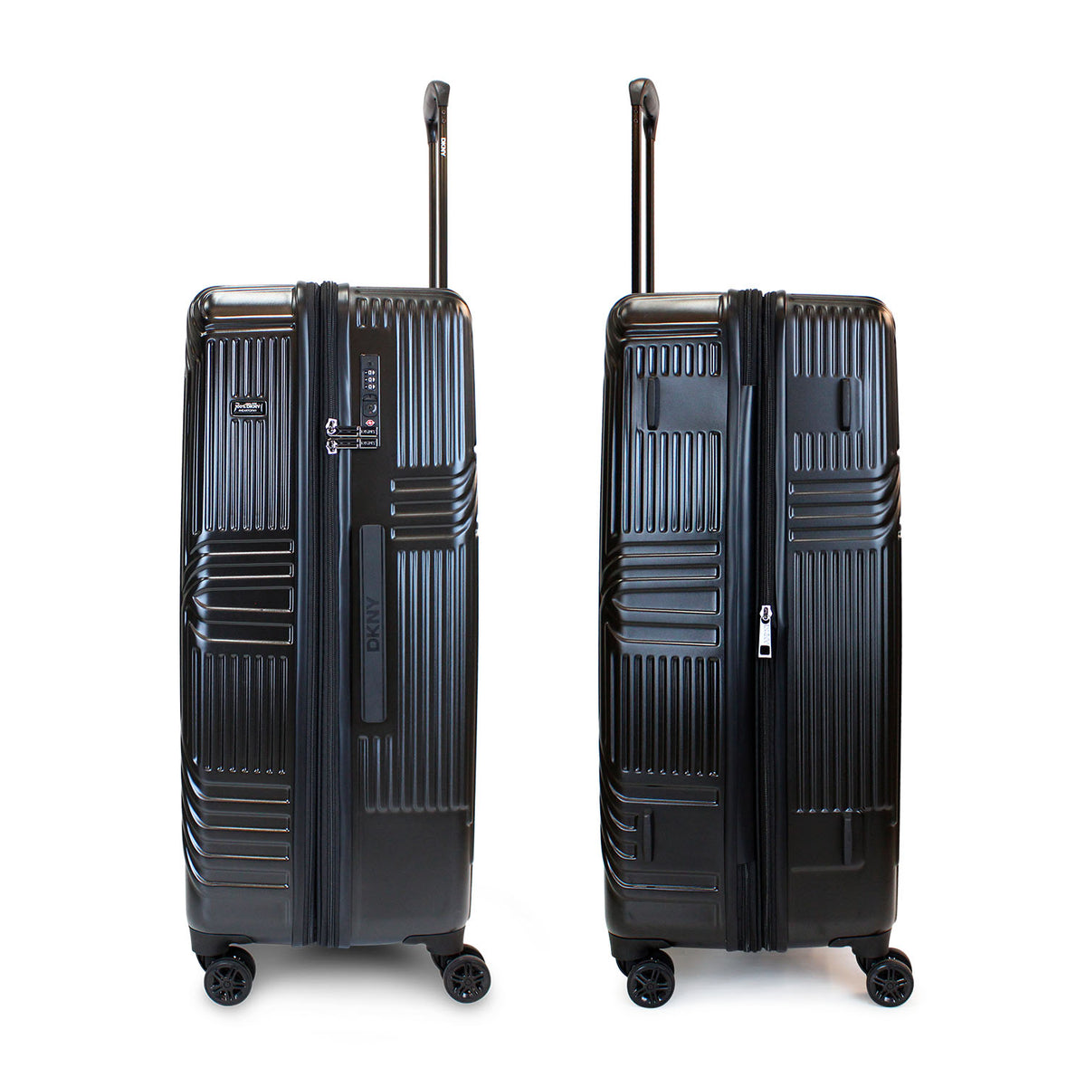 Pack Maleta Grande City Scape + Organizador 6 piezas negro DKNY
