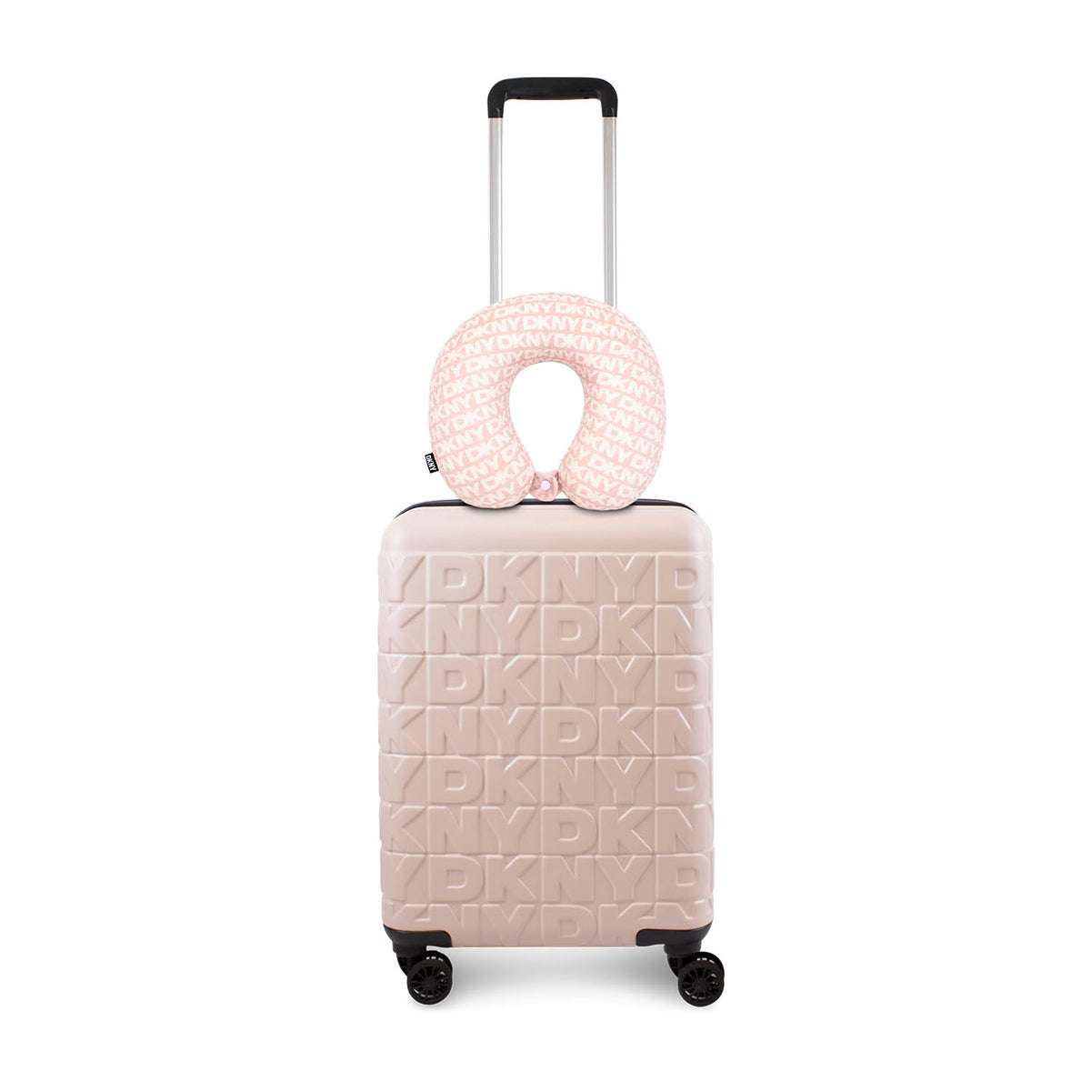 Pack Maleta de Cabina Meghan + Almohada de Viaje nude rosado