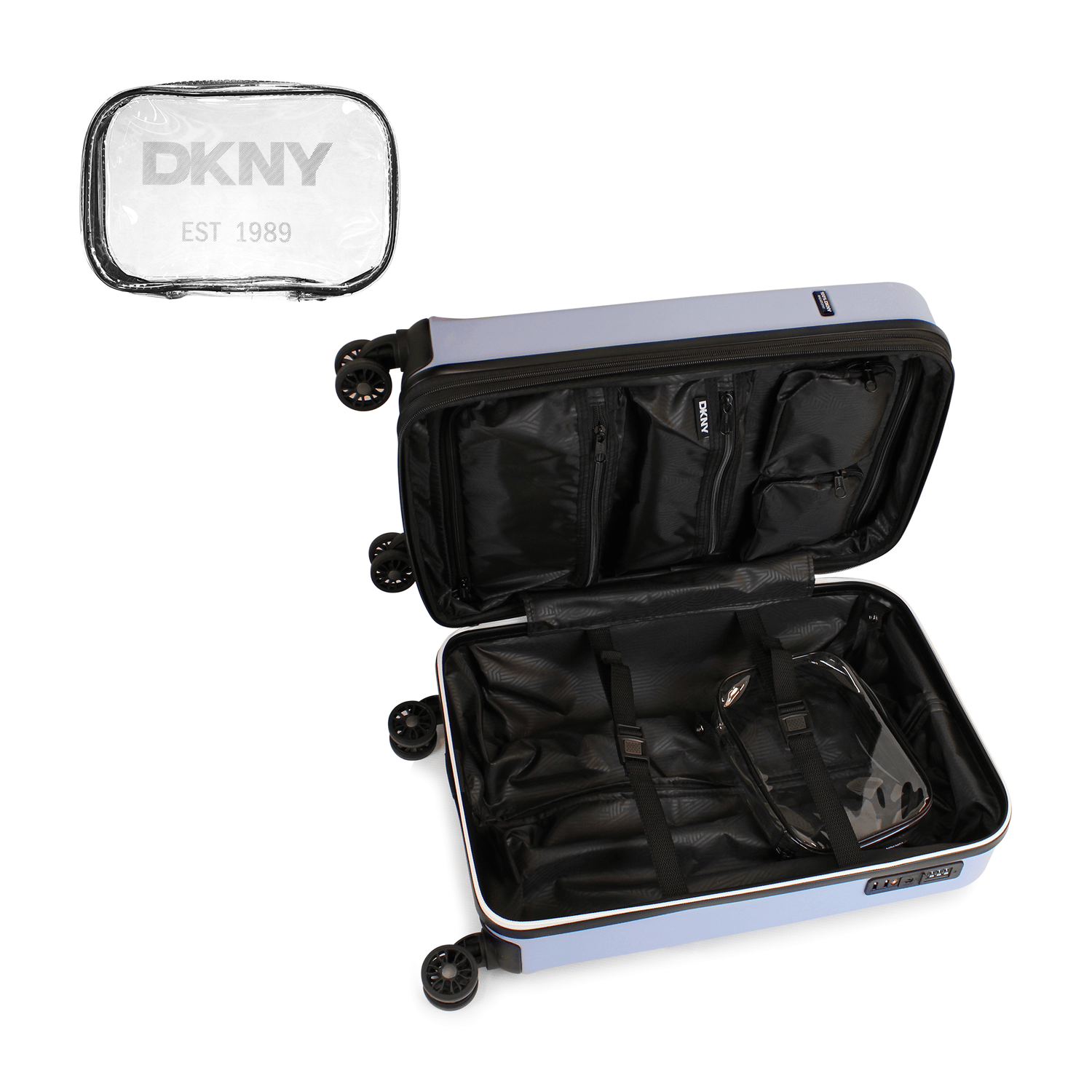 Maleta de cabina DKNY Lumina celeste