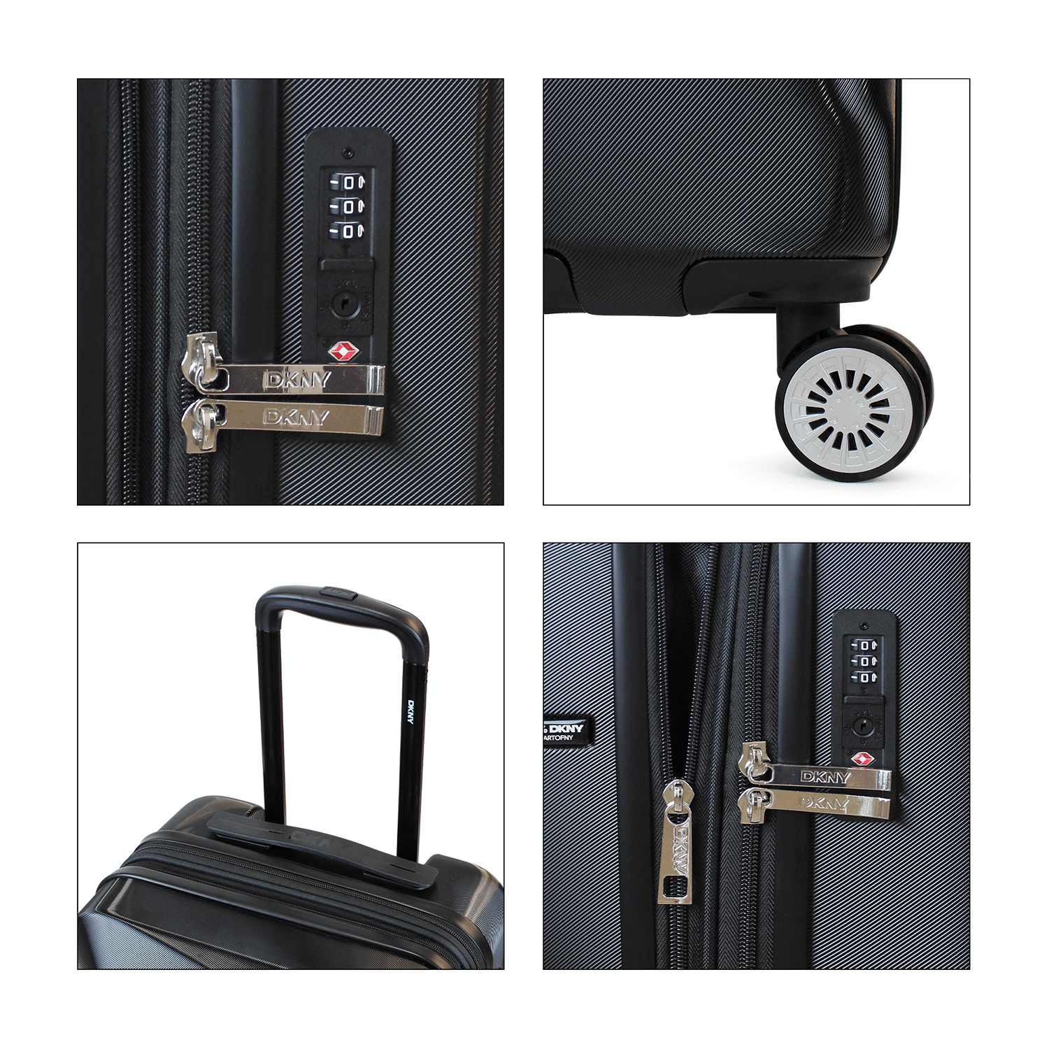 Pack 2 maletas S+L Divina negro