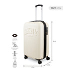 Pack 2 maletas M + L Hot Town blanco