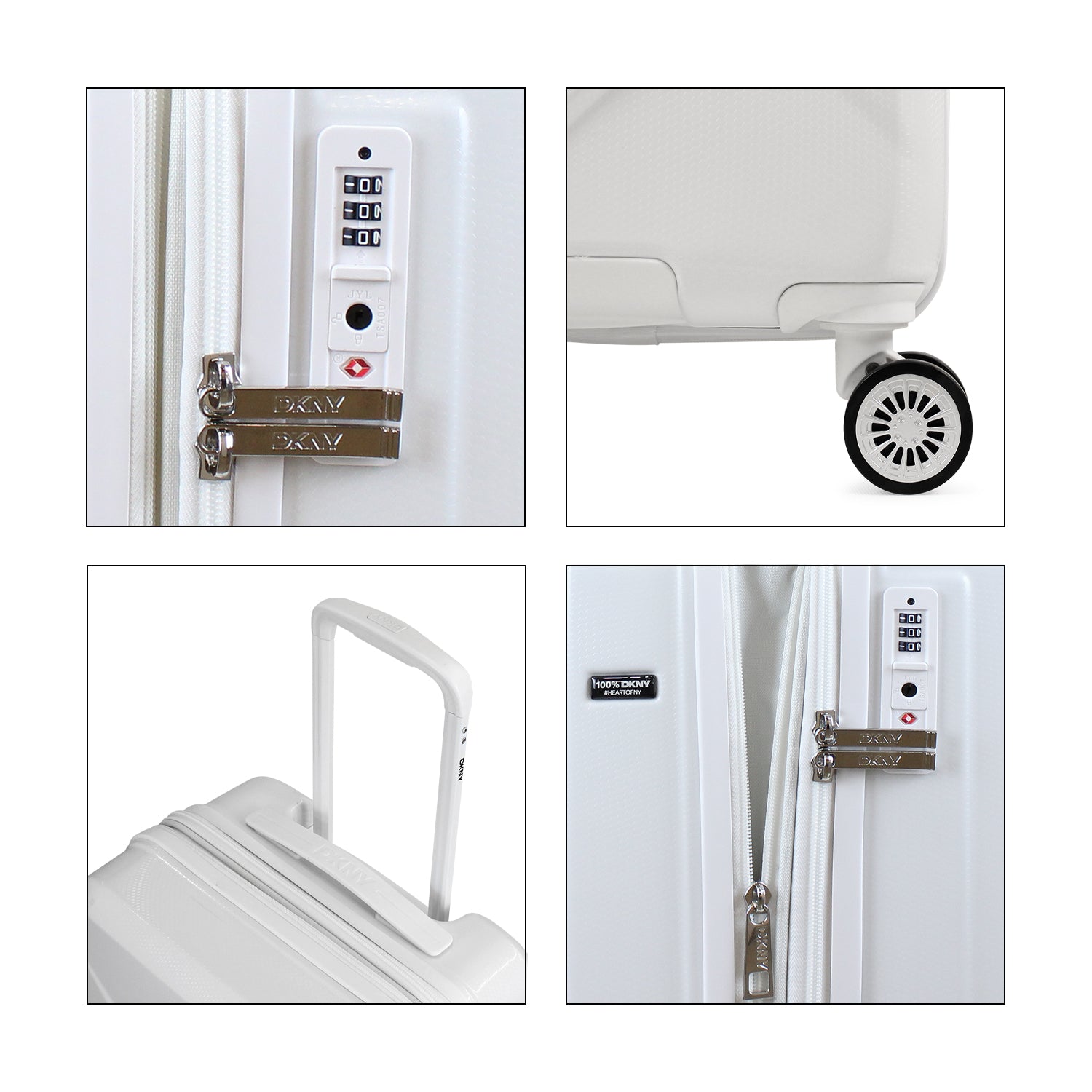 Pack 2 maletas M + L Your Call blanco