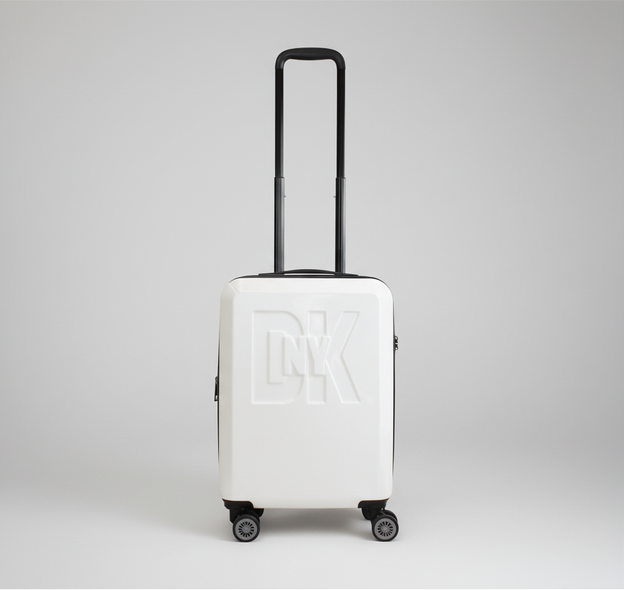 Maleta de cabina DKNY Luxe blanco