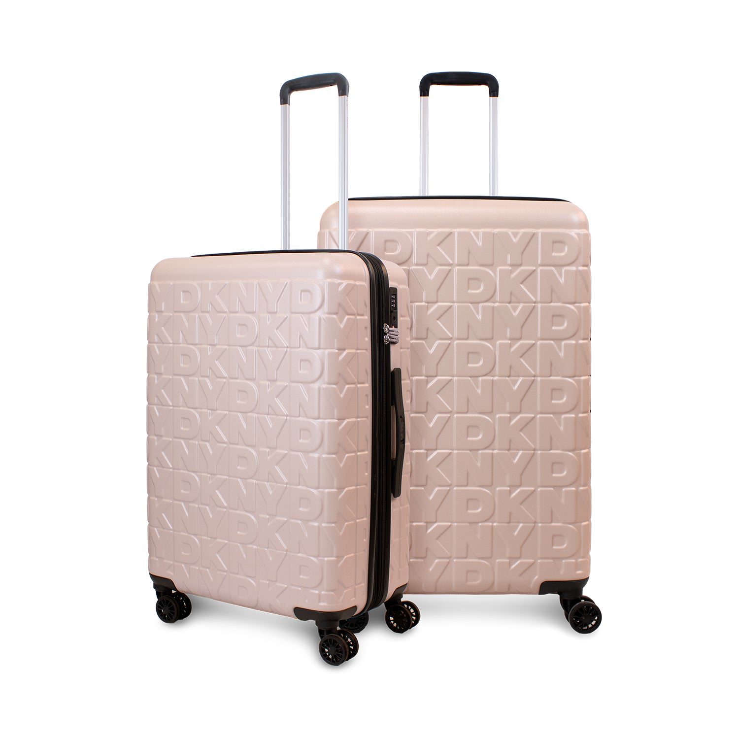 Pack 2 maletas M + L Meghan - rosa