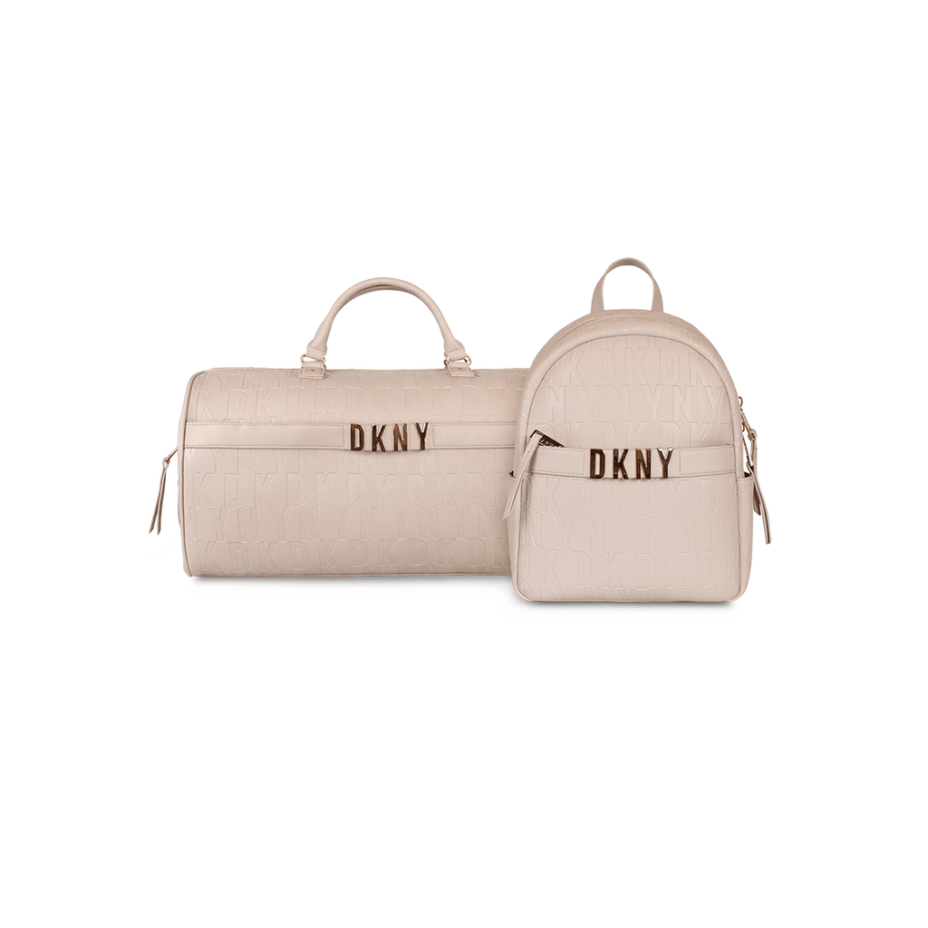PACK Bolso + Mochila IMPRESSIONIST beige
