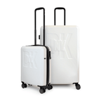 Pack 2 maletas S+L Luxe blanco