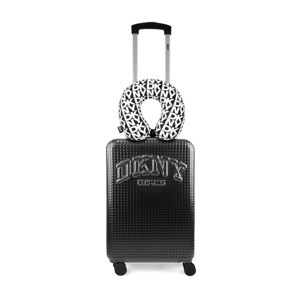 Pack Maleta Cabina Hot Town + Almohada de Viaje Memory Foam negro