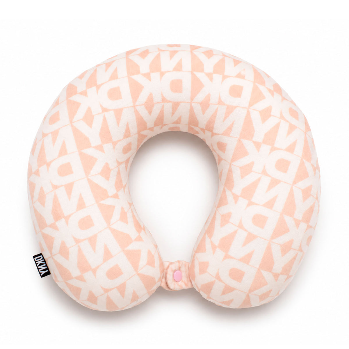 Almohada de Viaje Memory Foam rosa pastel
