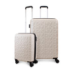 Pack 2 maletas S + L Meghan beige